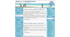 Desktop Screenshot of dijoux.re